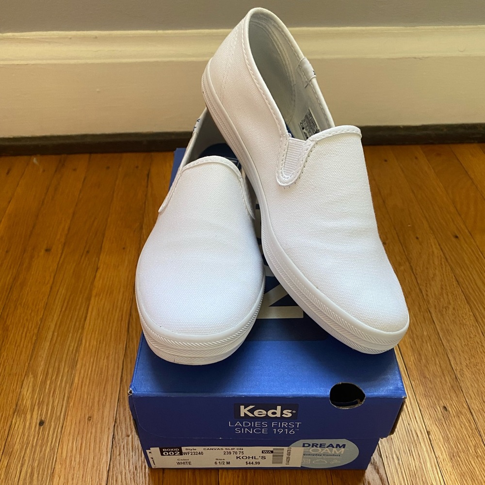 White Keds size 6.5